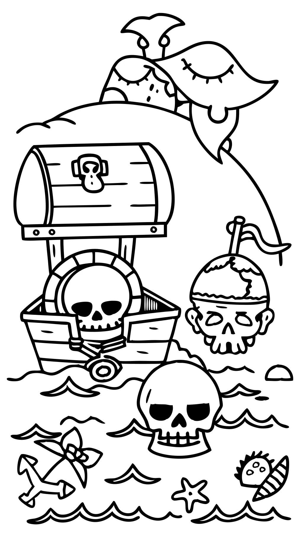 pirates coloring pages